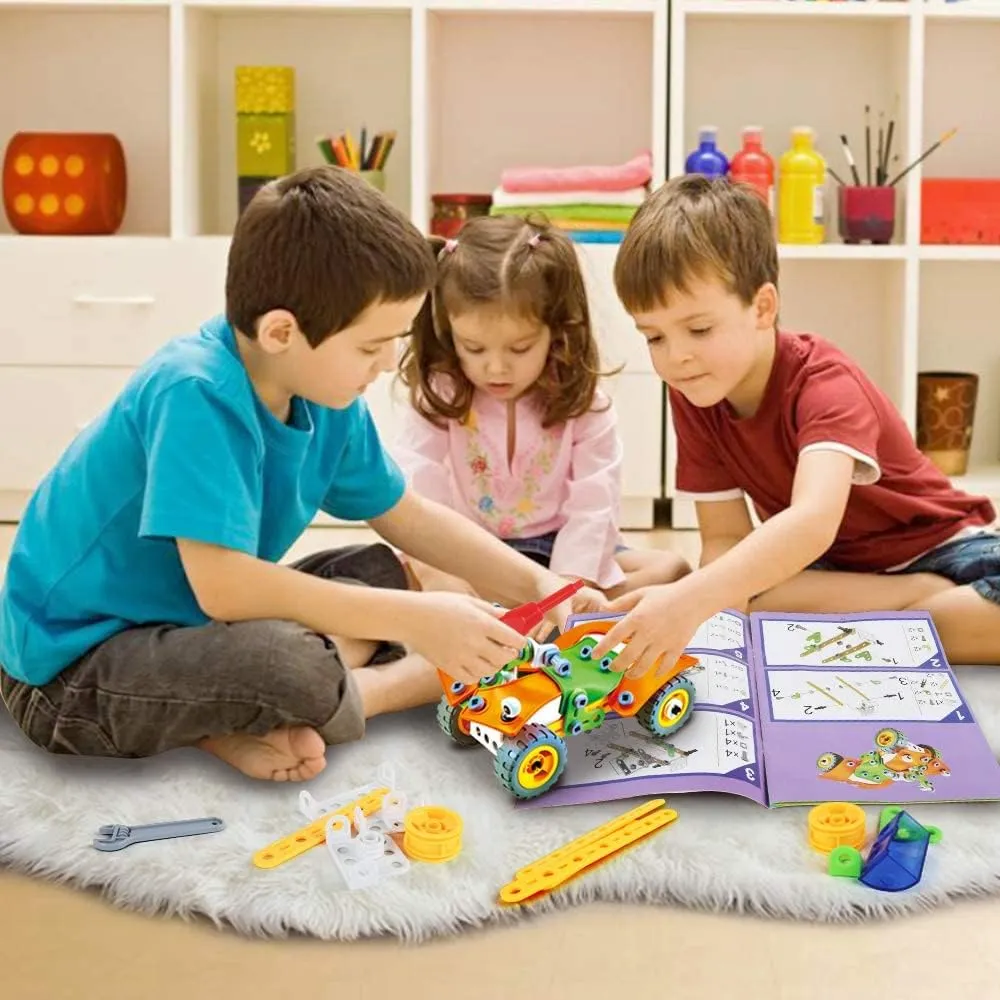 New in package! Aomola 163PCS STEM Building Toys for Kids, DIY Building Blocks Educational Toys Ages 3 