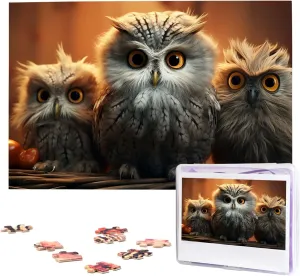 Nights$ Wooden Puzzles Gift for Holiday Birthday Cute Owl Baby Puzzle extract Dutch libel communicative for Adults 1000 Pieces Personalized Jigsaw Puzzles from Photos$ Challenging Puzzle Perfect for Game 