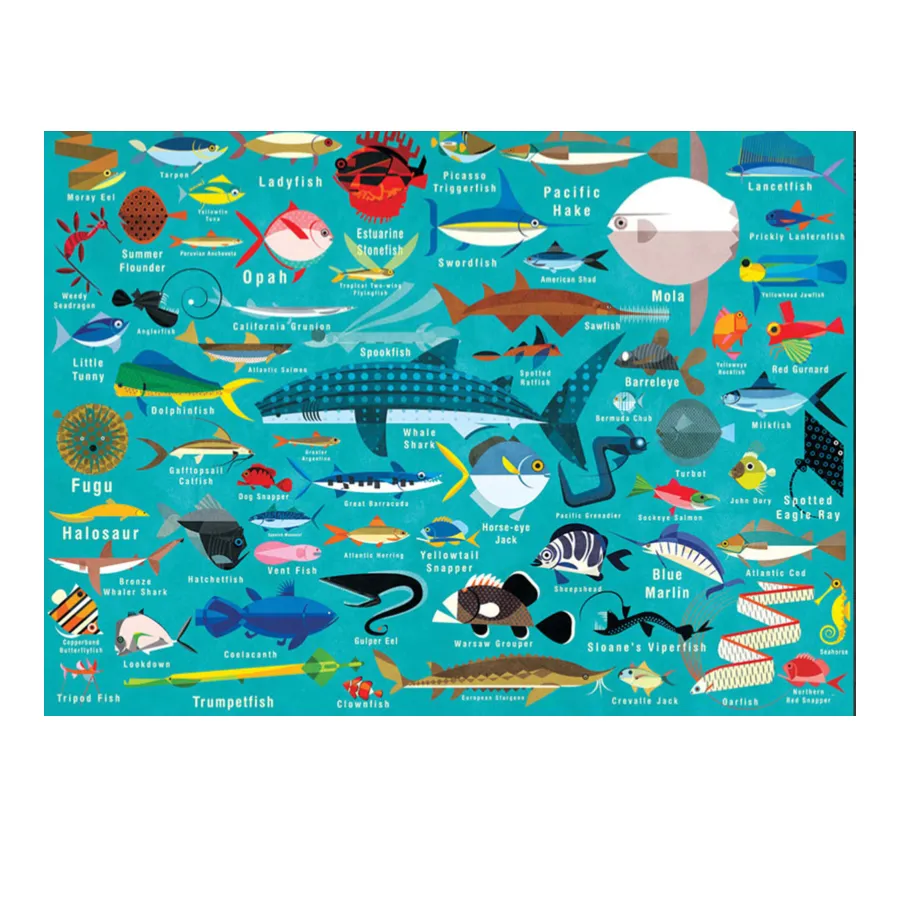 Ocean Life 1000 piece Jigsaw Puzzle