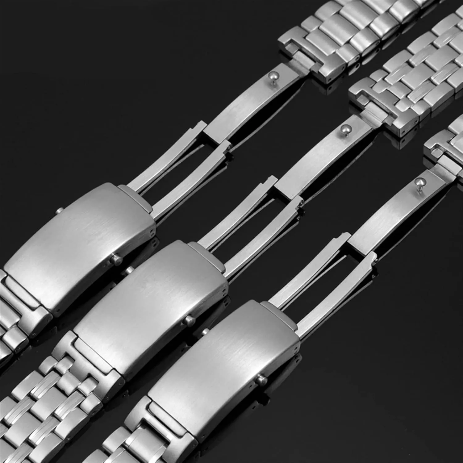 Ocean Watch Band Men Bracelet (Color : 9 Plant Silver, Size : 20mm) CZKE 20mm 316L Silver Stainless Steel Watch Strap for Omega New Seamaster counterbalance sumerian 300 Speedmaster Planet 