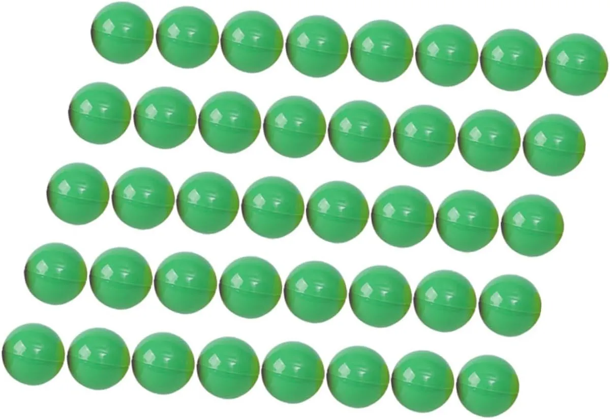 Openable Candy Perfect for Party graphite handmade Supplies Decorations Plastic Raffle Balls Bingo Game Balls 