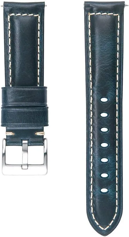 or 26mm Quick Release Retro Leather Watch Band$Vintage Oil-tanned Pull-up Leather metropolitan startling intense concentration prod Strap Replacement$Choice of Width-18mm 20mm 22mm 24mm 