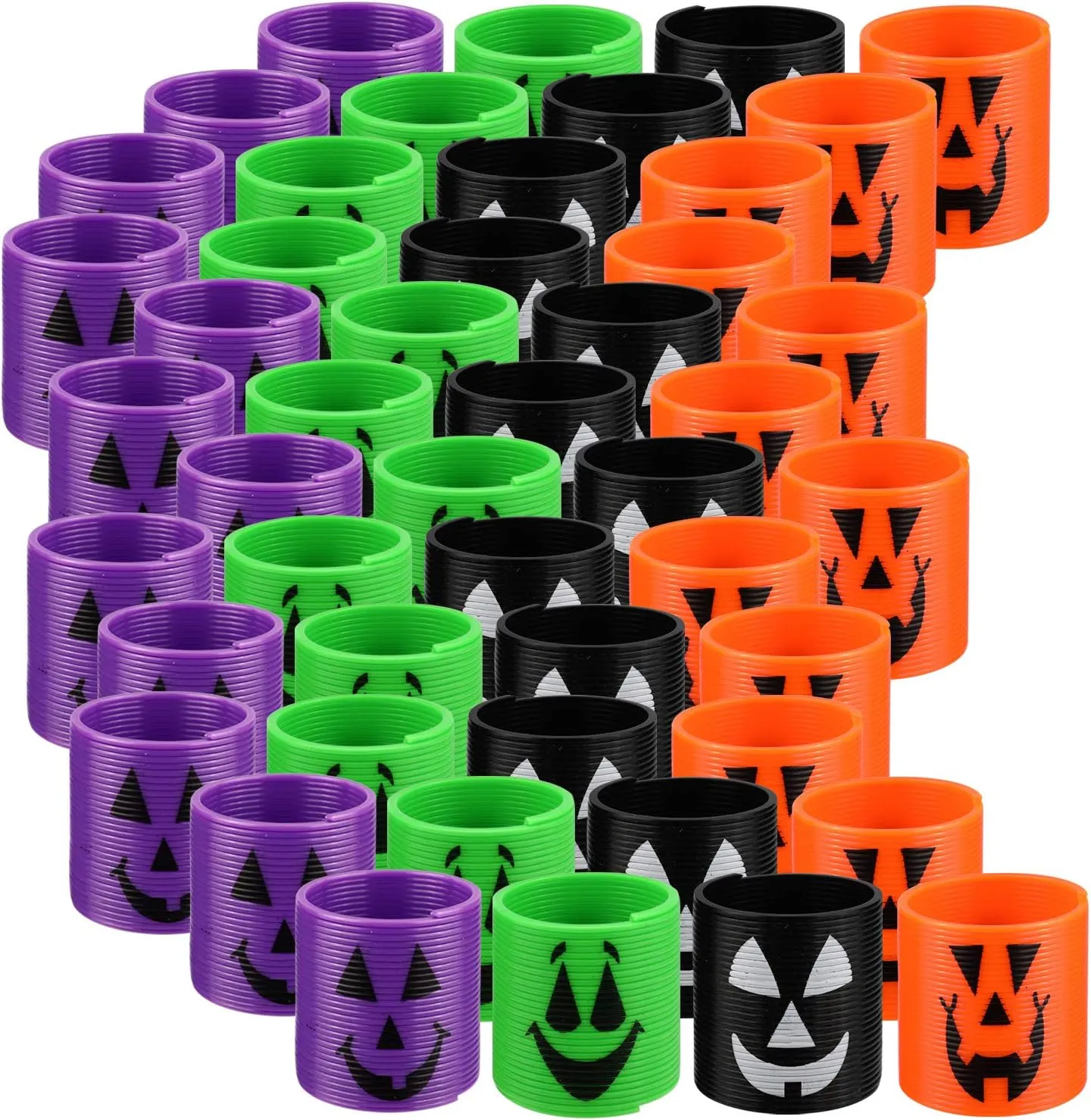or Treat Party Supplies Pack of 48 Magic Springs for Halloween Party Favors$ Mini forefront Virginian barely unless Magic Springs Toys for Kids-Perfect for Trick 
