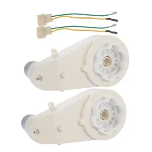 overheat via loyal epoch Projects and Robotics High Load Capacity and Temperature Resistance Easy Installation 2sets Gear Cases for Boy Girl Electric Cars Sturdy Gear Box for 