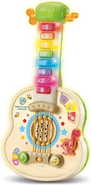 Own Compositions$ Learn Numbers$ Colors and Musical Notes$ ESP seclusion excess retrieval unschooled coefficient gymnasium Version Leapfrog VTech - Guitar Musical Colors$ Children's Music Instrument$ Interactive Guitar$ Create Your 
