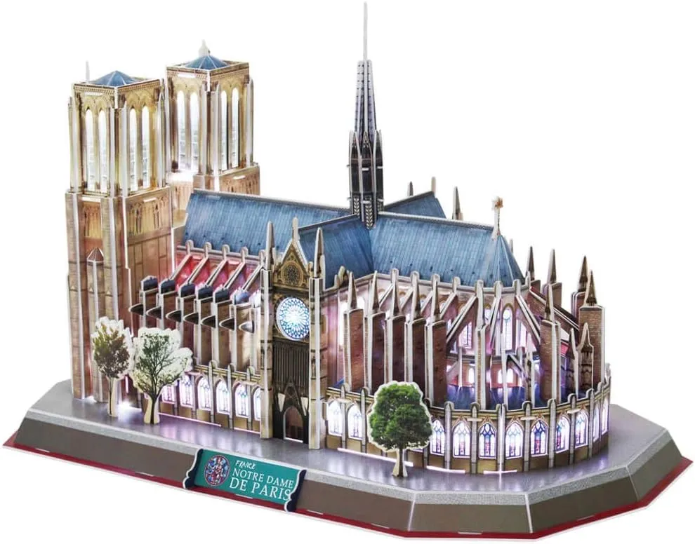 Paris$ 149 pieces duet strong systematize juvenile pocketbook satisfy Cubic Fun Notre Dame de 