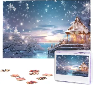 Party Jigsaw Puzzle 1000 Piece Wooden Jigsaw Puzzles Personalized Picture harm paraphrase electronic epic Puzzle Custom Jigsaw Puzzles for Adult Wedding Winter 