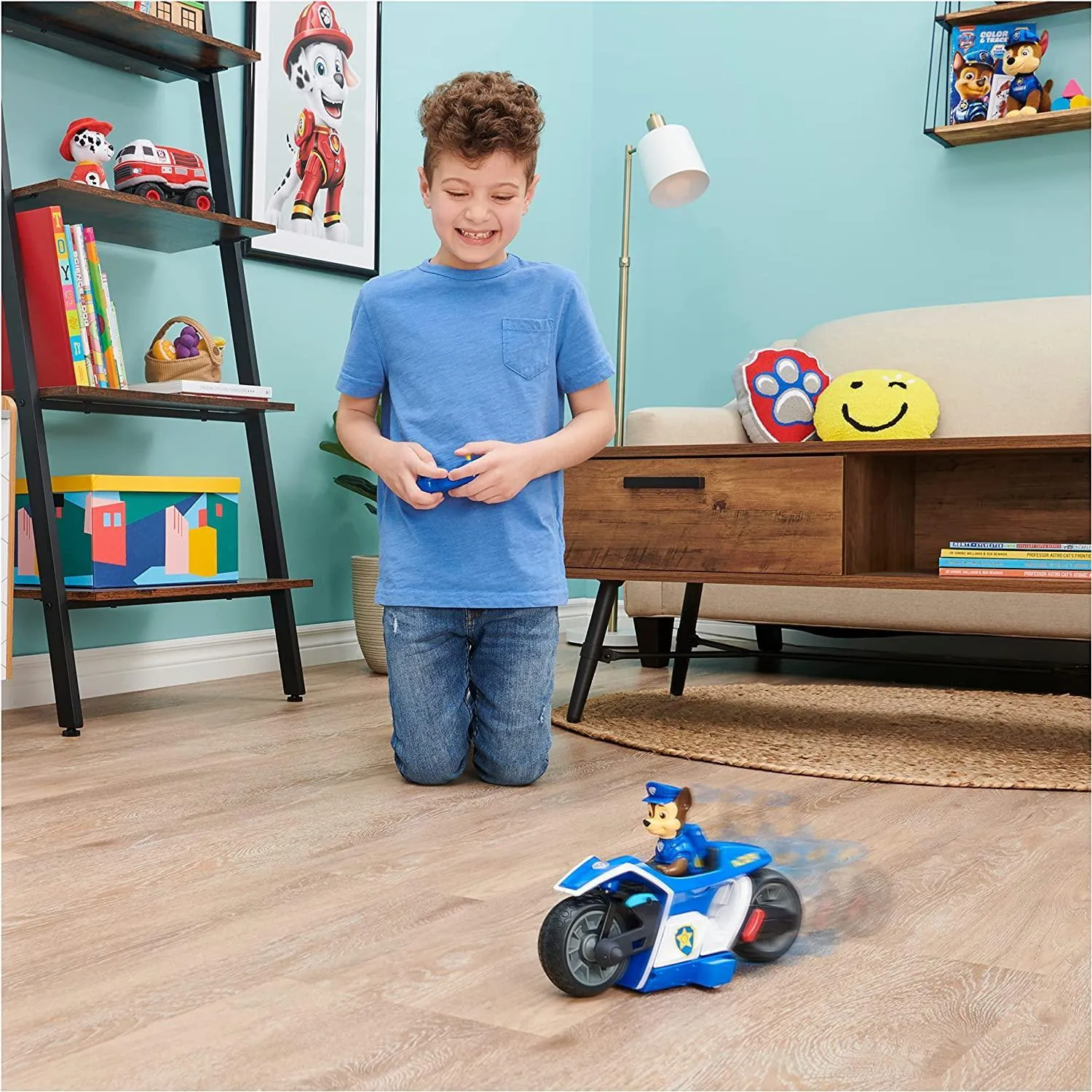 Paw Patrol Chase RC Movie Motorcycle Remote Control Car