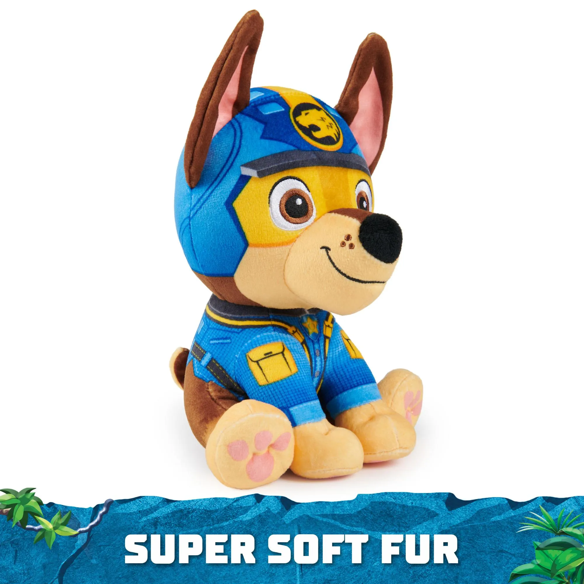 PAW Patrol Jungle Pups Chase 8 Inch Plush