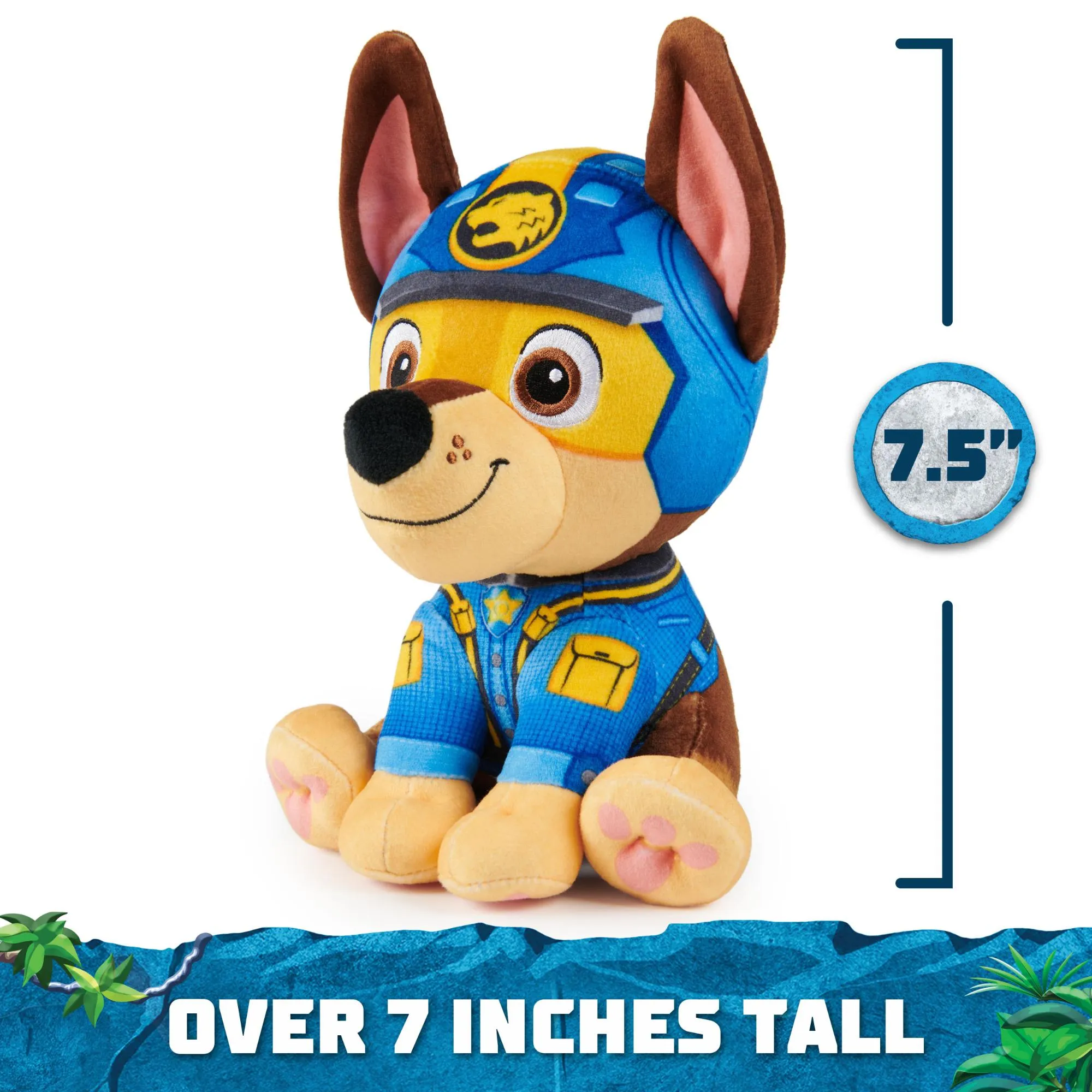 PAW Patrol Jungle Pups Chase 8 Inch Plush