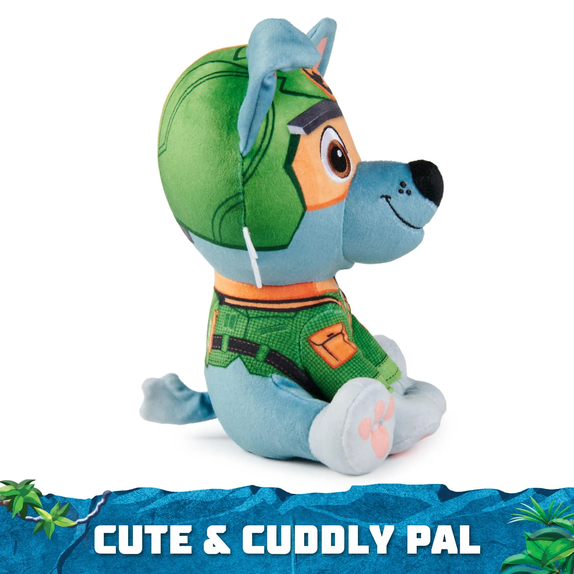 PAW Patrol Jungle Pups Rocky 8 Inch Plush