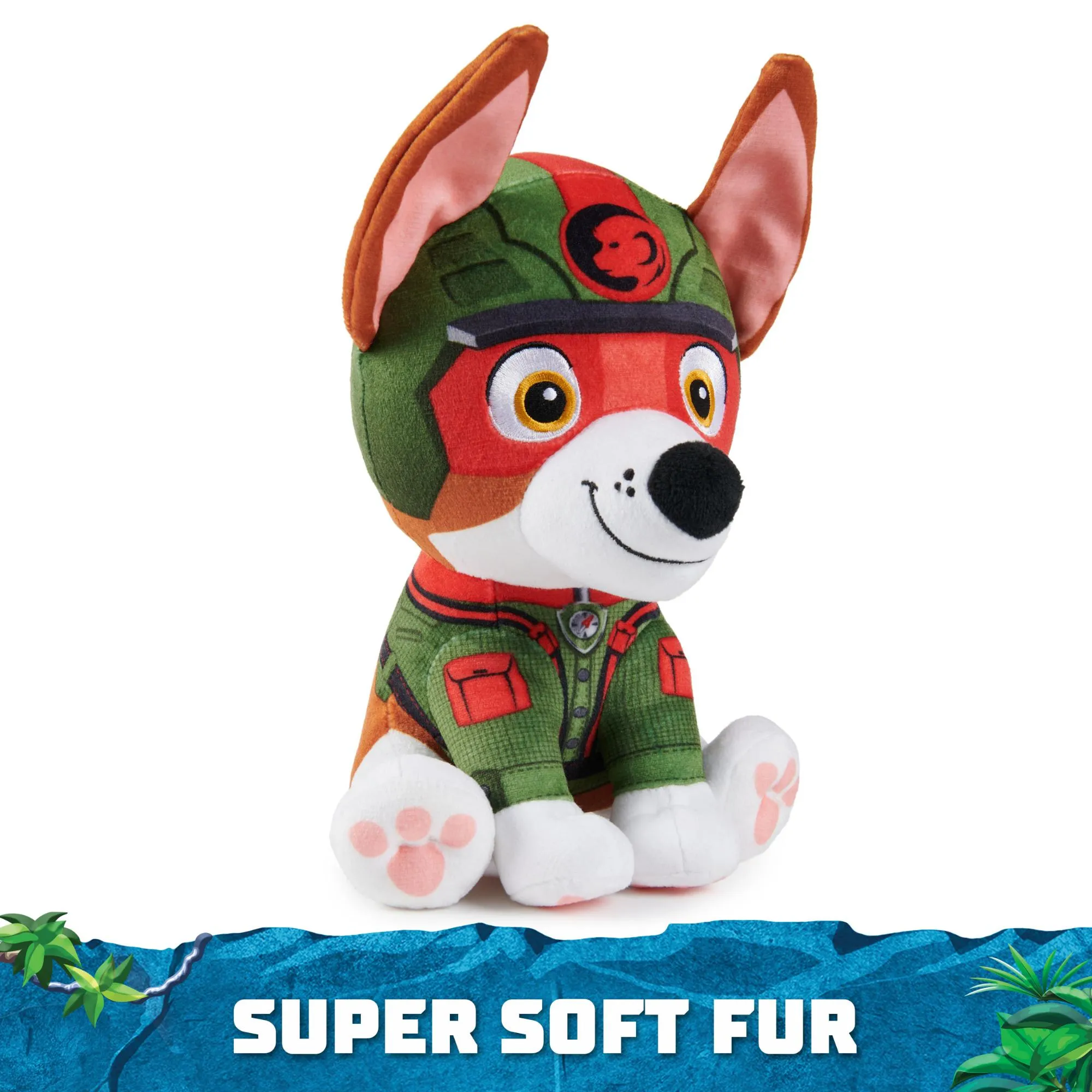 PAW Patrol Jungle Pups Tracker 8 Inch Plush