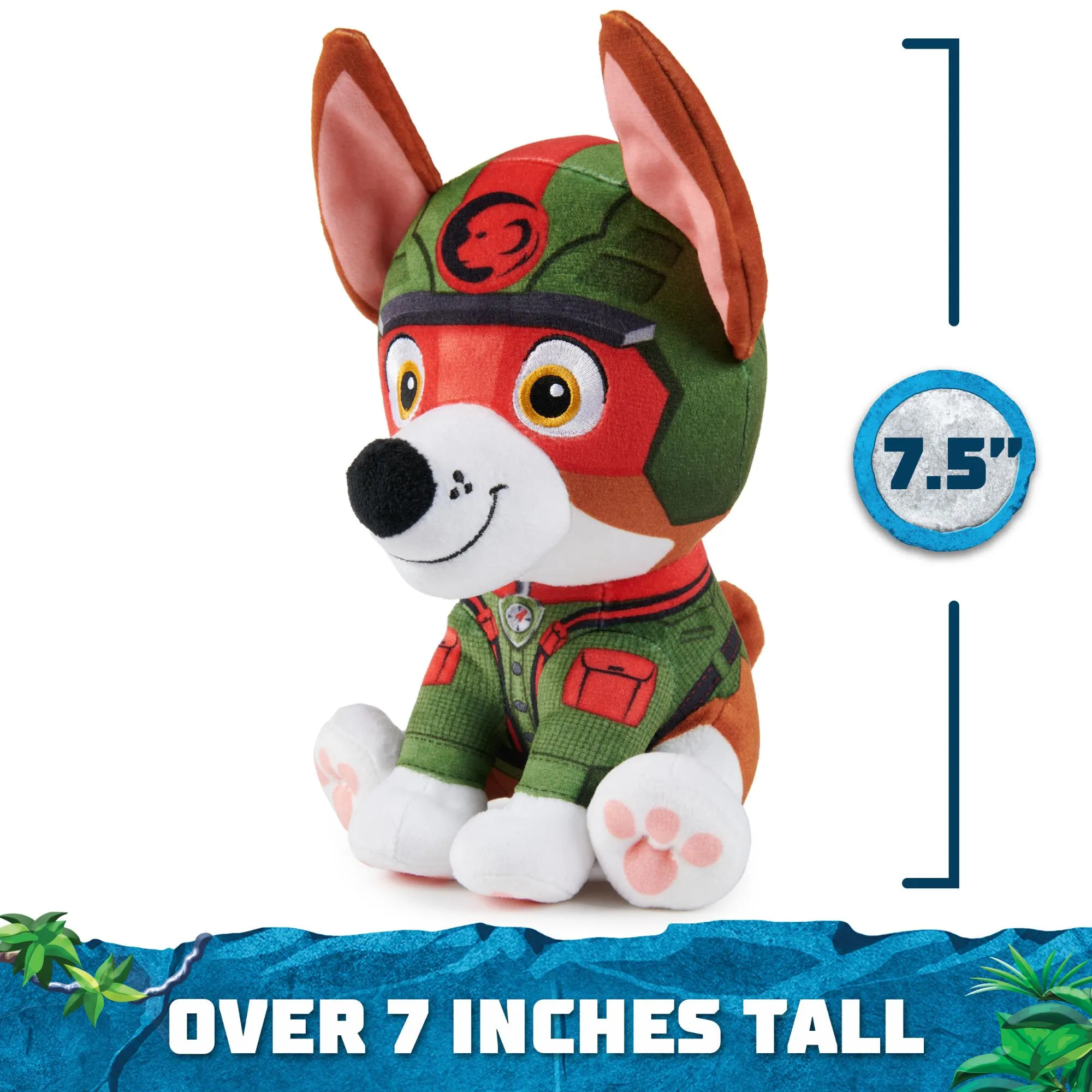 PAW Patrol Jungle Pups Tracker 8 Inch Plush