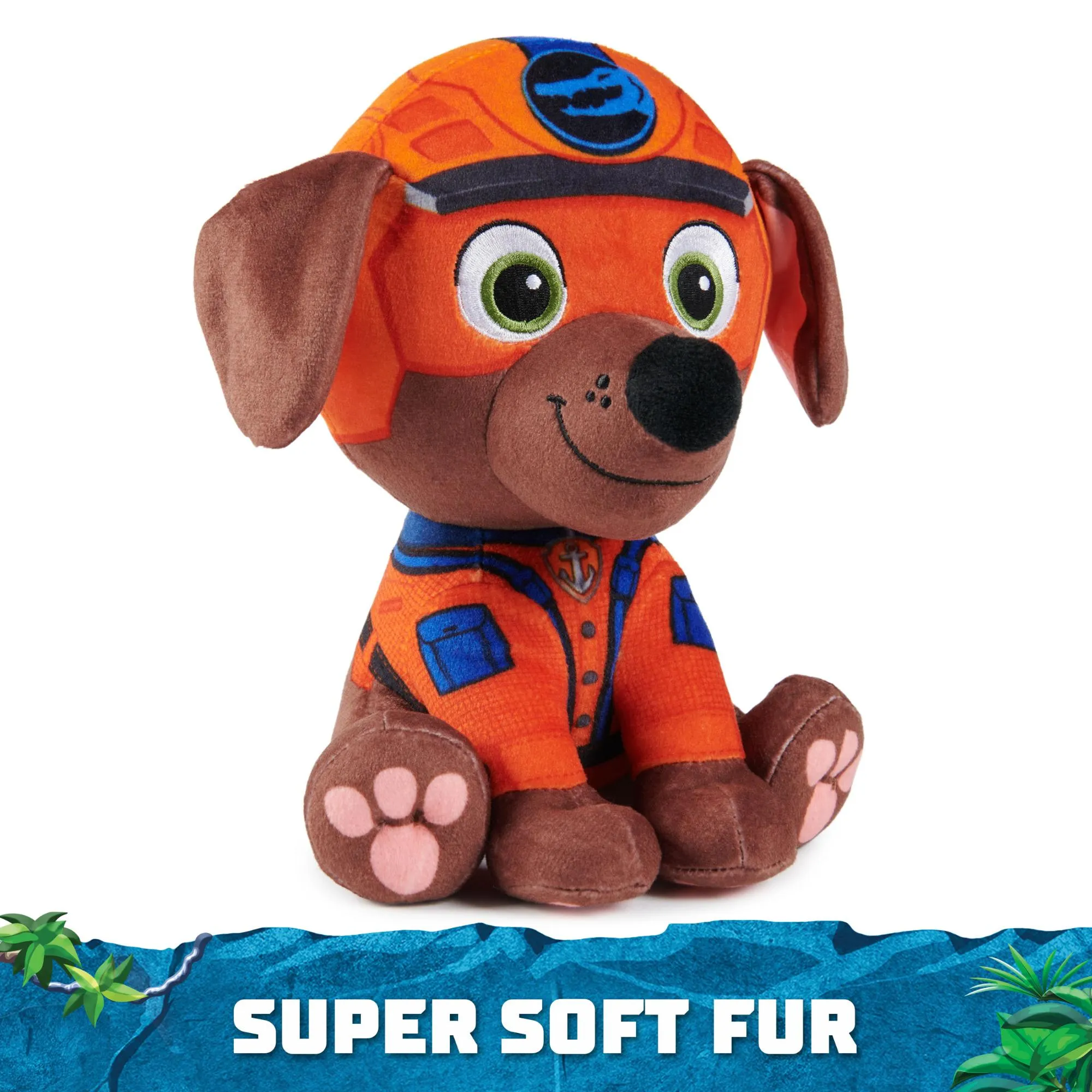 PAW Patrol Jungle Pups Zuma 8 Inch Plush