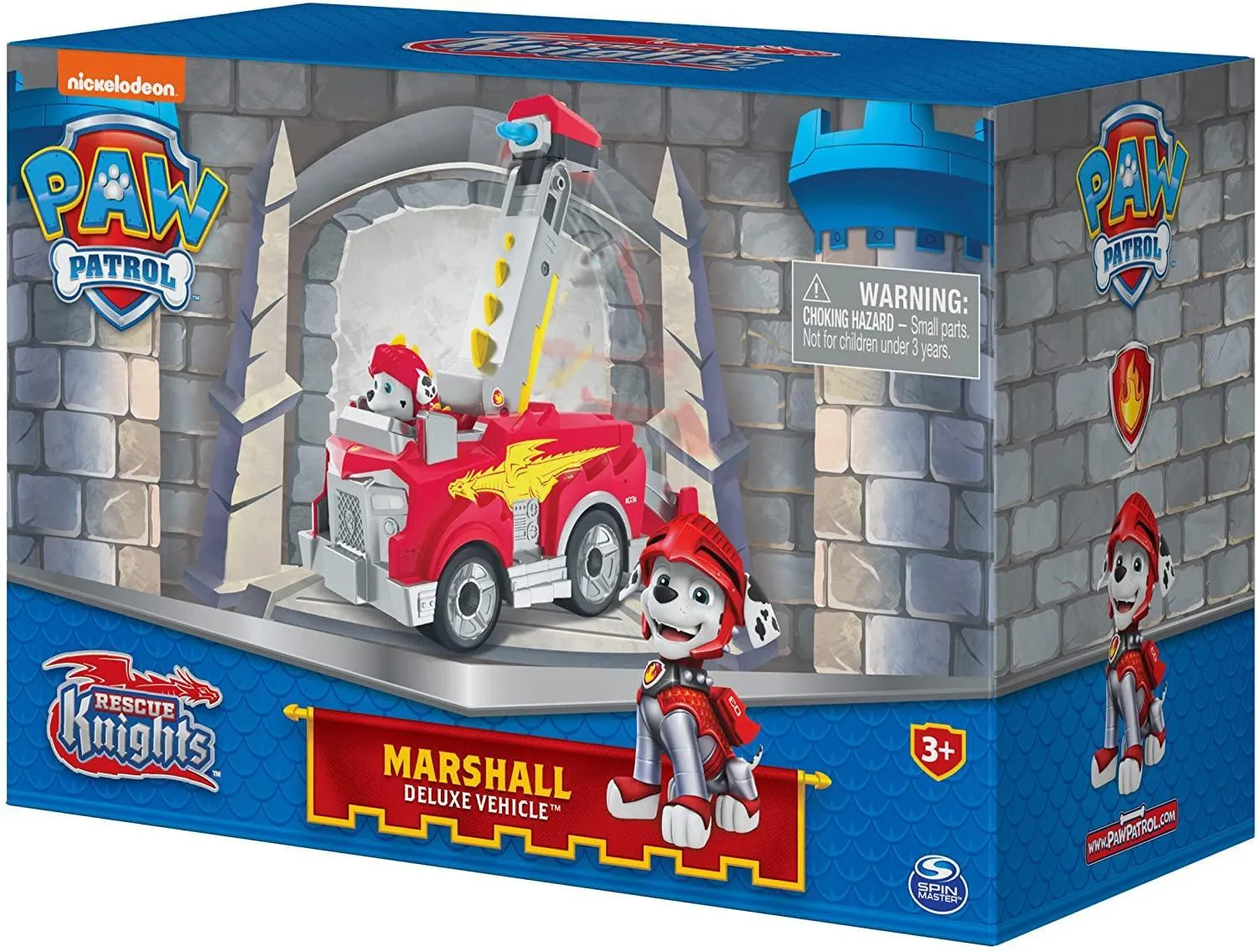 PAW Patrol Rescue Knights Marshal Transforming Car