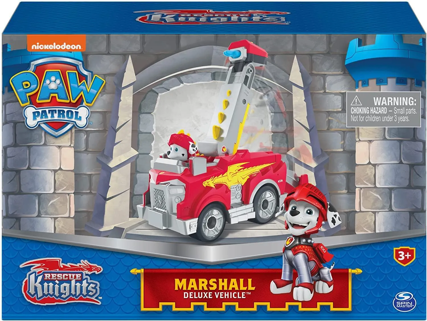PAW Patrol Rescue Knights Marshal Transforming Car