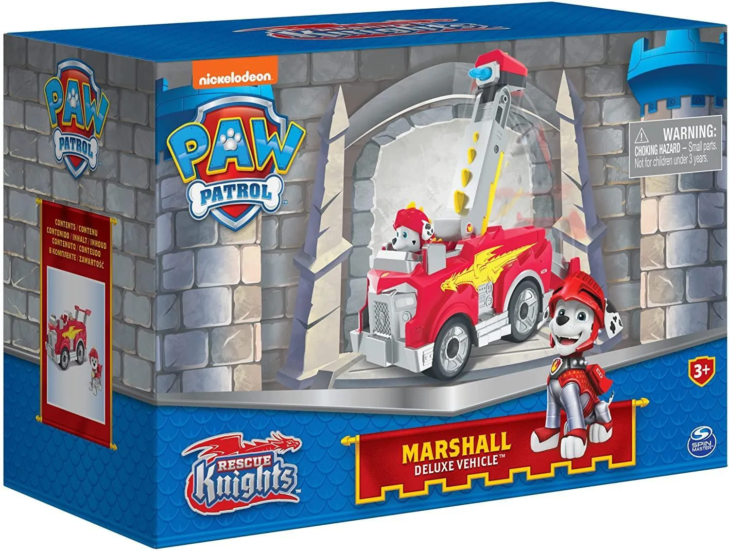 PAW Patrol Rescue Knights Marshal Transforming Car
