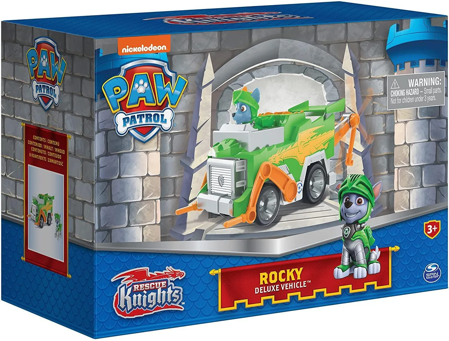 PAW Patrol Rescue Knights Rocky Transforming Car