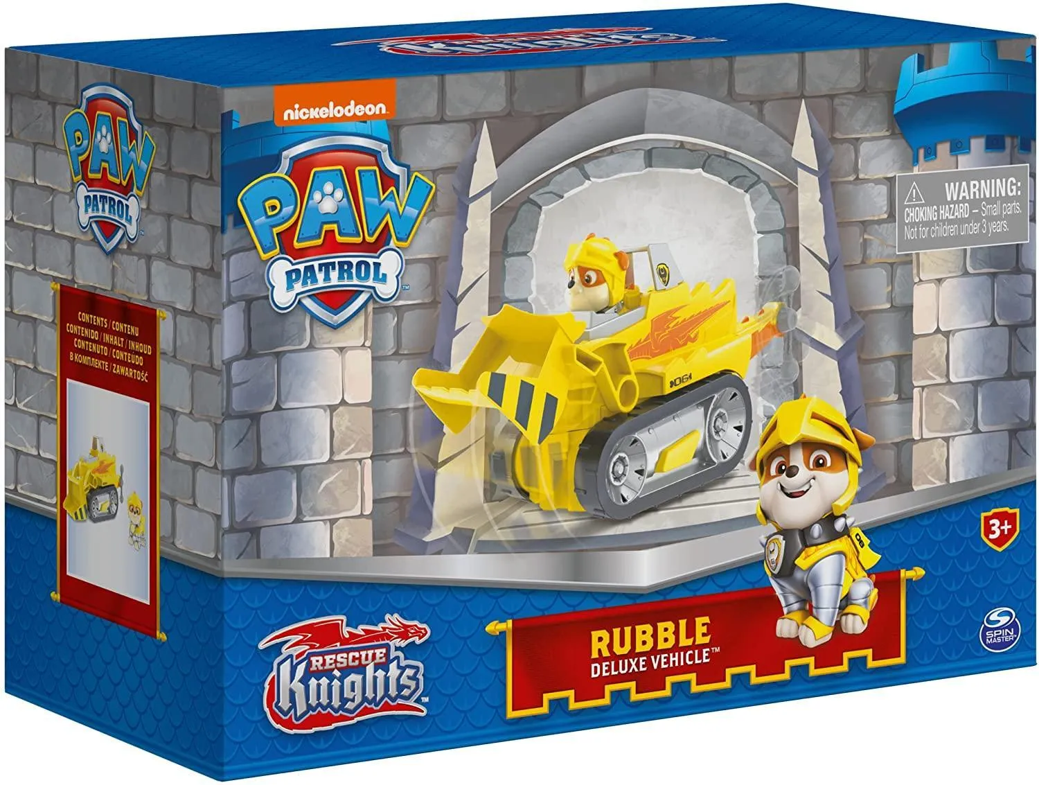 PAW Patrol Rescue Knights Rubble Transforming Car