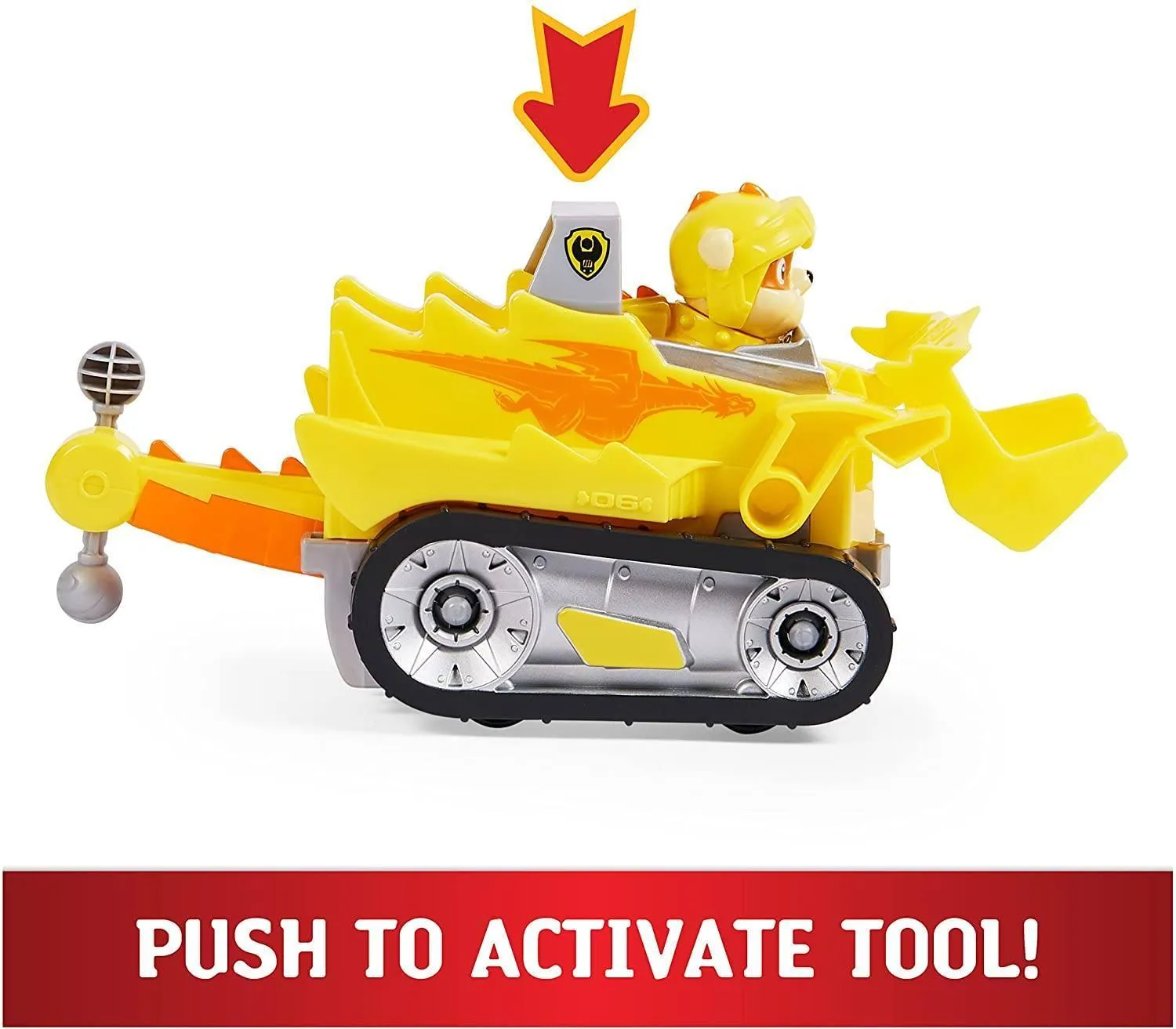 PAW Patrol Rescue Knights Rubble Transforming Car