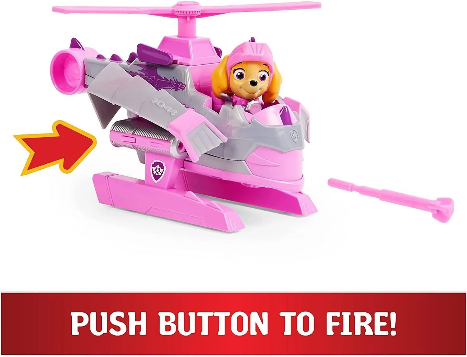 PAW Patrol Rescue Knights Skye Transforming Car