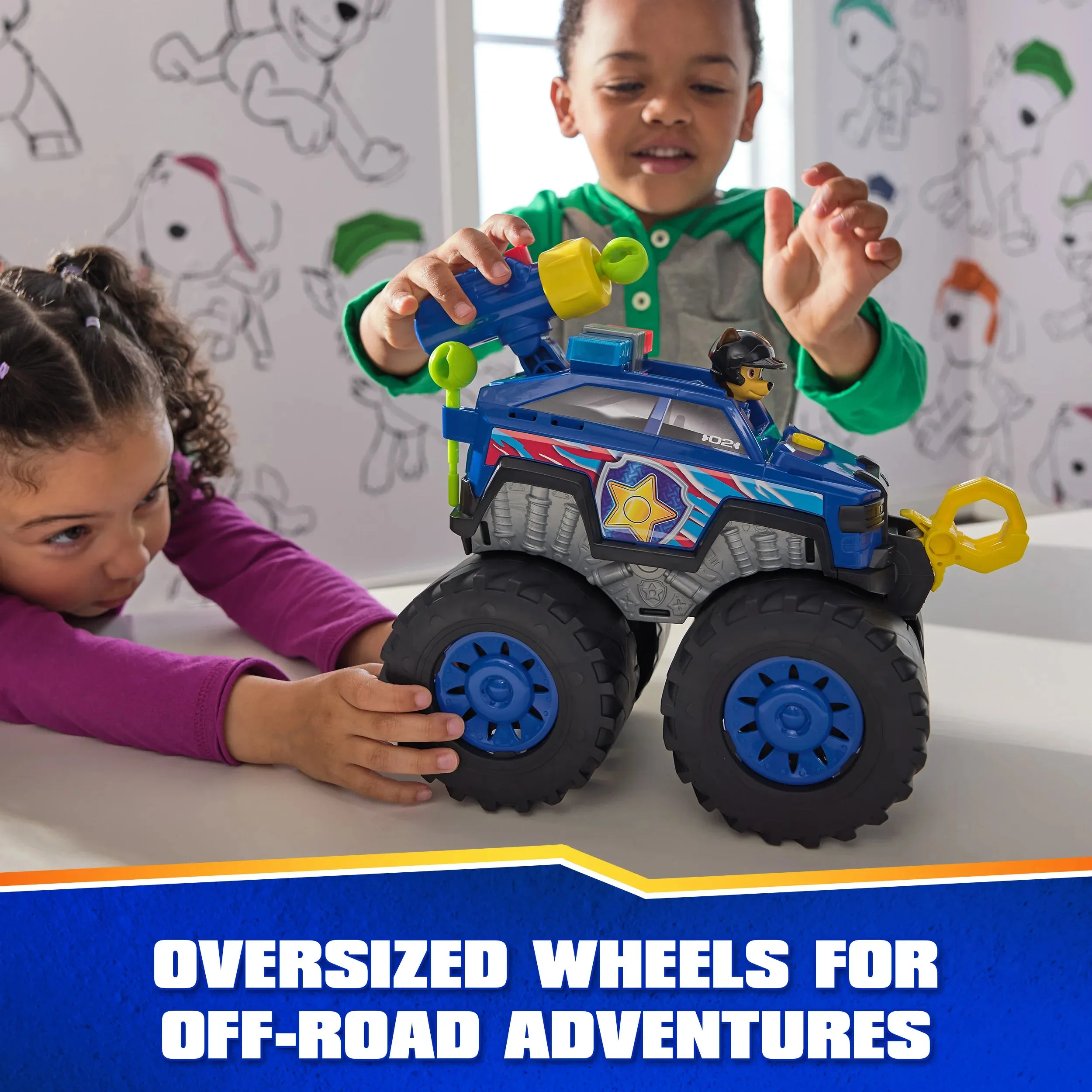 PAW Patrol Rescue Wheels Chase's Power Haulin' Cruiser