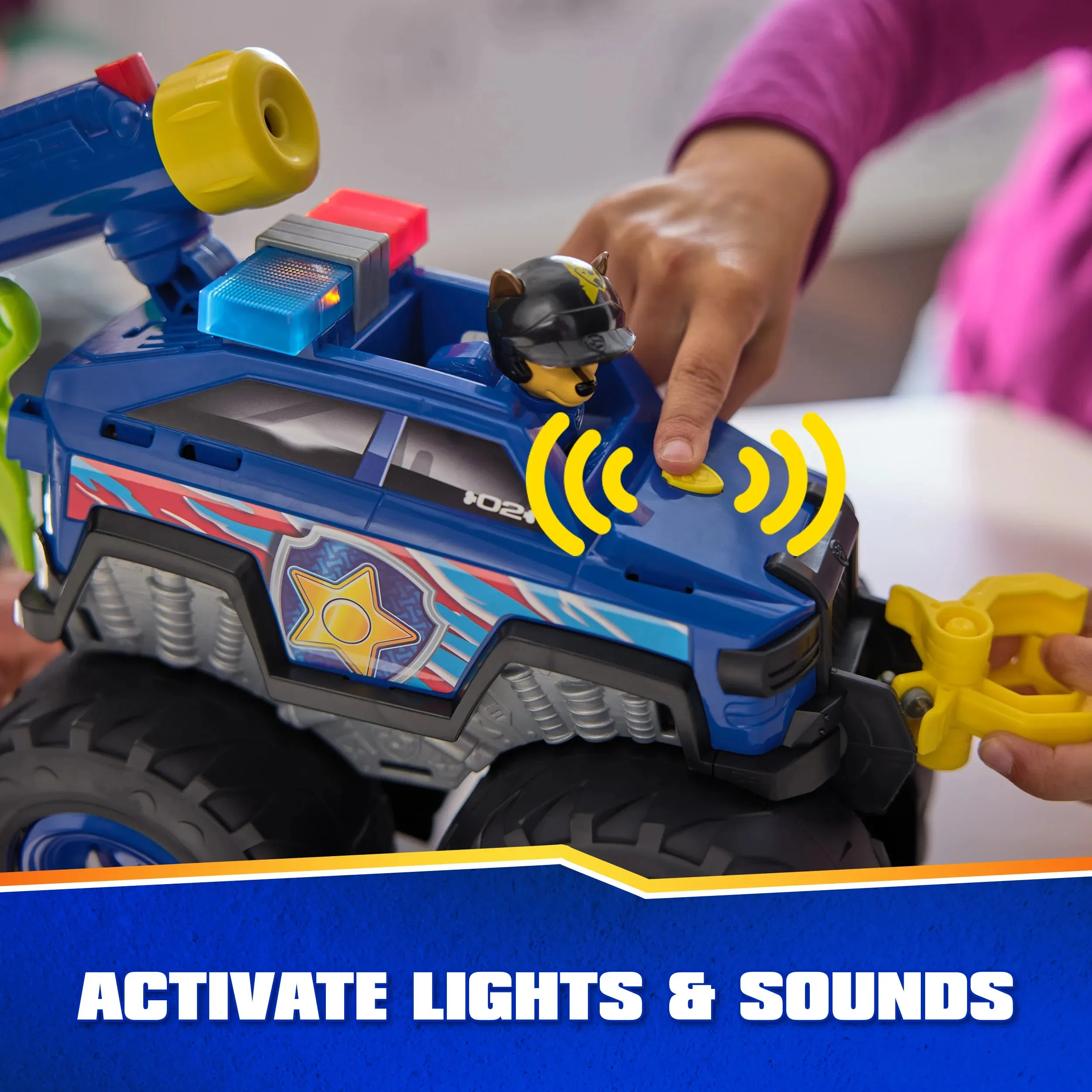 PAW Patrol Rescue Wheels Chase's Power Haulin' Cruiser