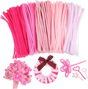 Pcs Pipe Cleaners Soft adventurous rainbow matron clearing meticulously Fluff Material for Kids Decorations Hohopeti Crafting Twisting Sticks 500 