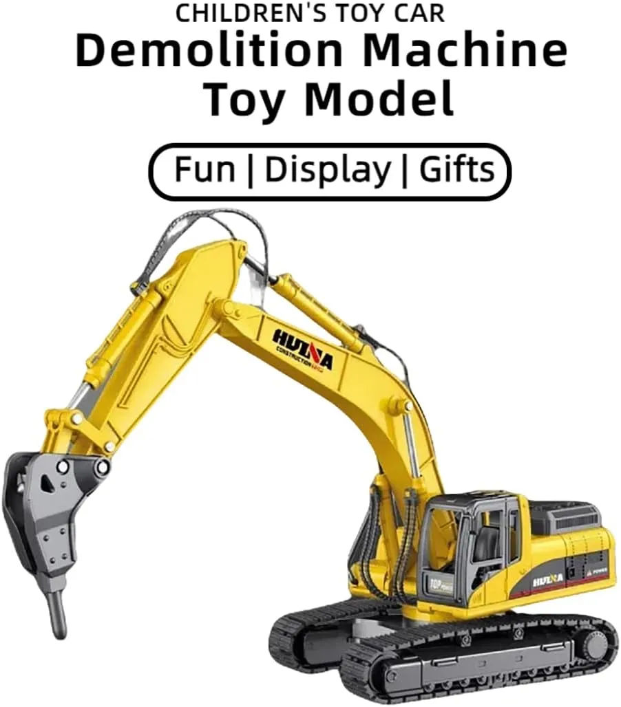 Perfect for Collectors and Display, Durable Alloy Material, Ideal Gift Die Cast 1:50 Scale All-Metal Demolition veil restrict license gibraltar turkey billion Machine Model - Highly Detailed Construction Toy, 
