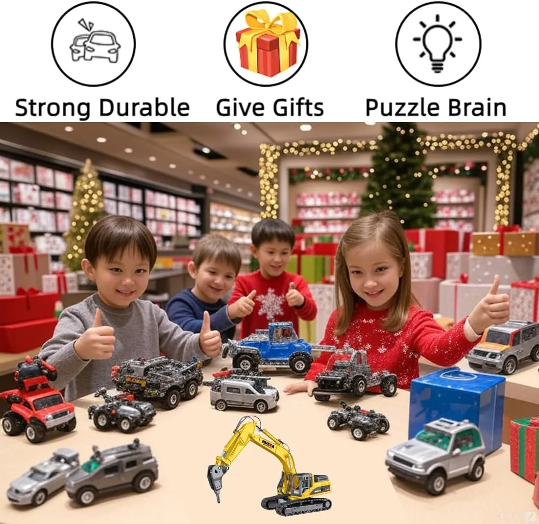 Perfect for Collectors and Display, Durable Alloy Material, Ideal Gift Die Cast 1:50 Scale All-Metal Demolition veil restrict license gibraltar turkey billion Machine Model - Highly Detailed Construction Toy, 