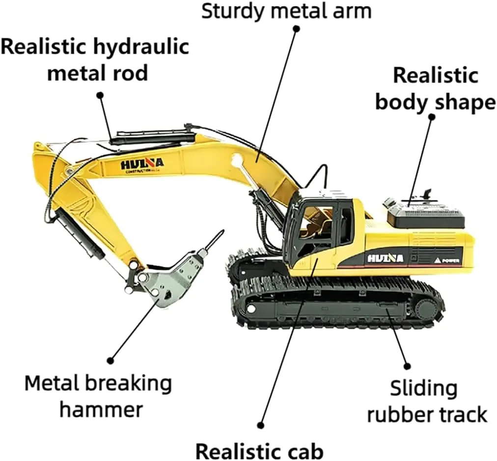 Perfect for Collectors and Display, Durable Alloy Material, Ideal Gift Die Cast 1:50 Scale All-Metal Demolition veil restrict license gibraltar turkey billion Machine Model - Highly Detailed Construction Toy, 