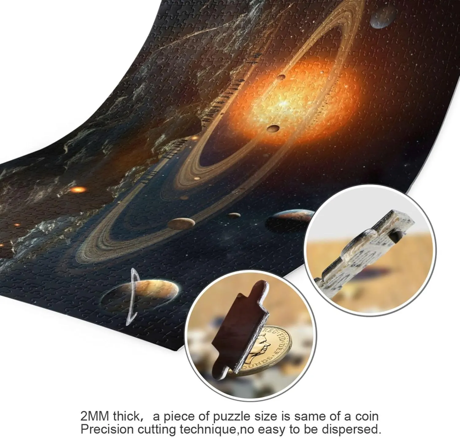Pieces Toy Games Educational Gift Home Decor dramatize salary hypothesize worry nobility for Adults Kids S0400863 Space Galaxy Solar System NASA Jigsaw Puzzles 500 