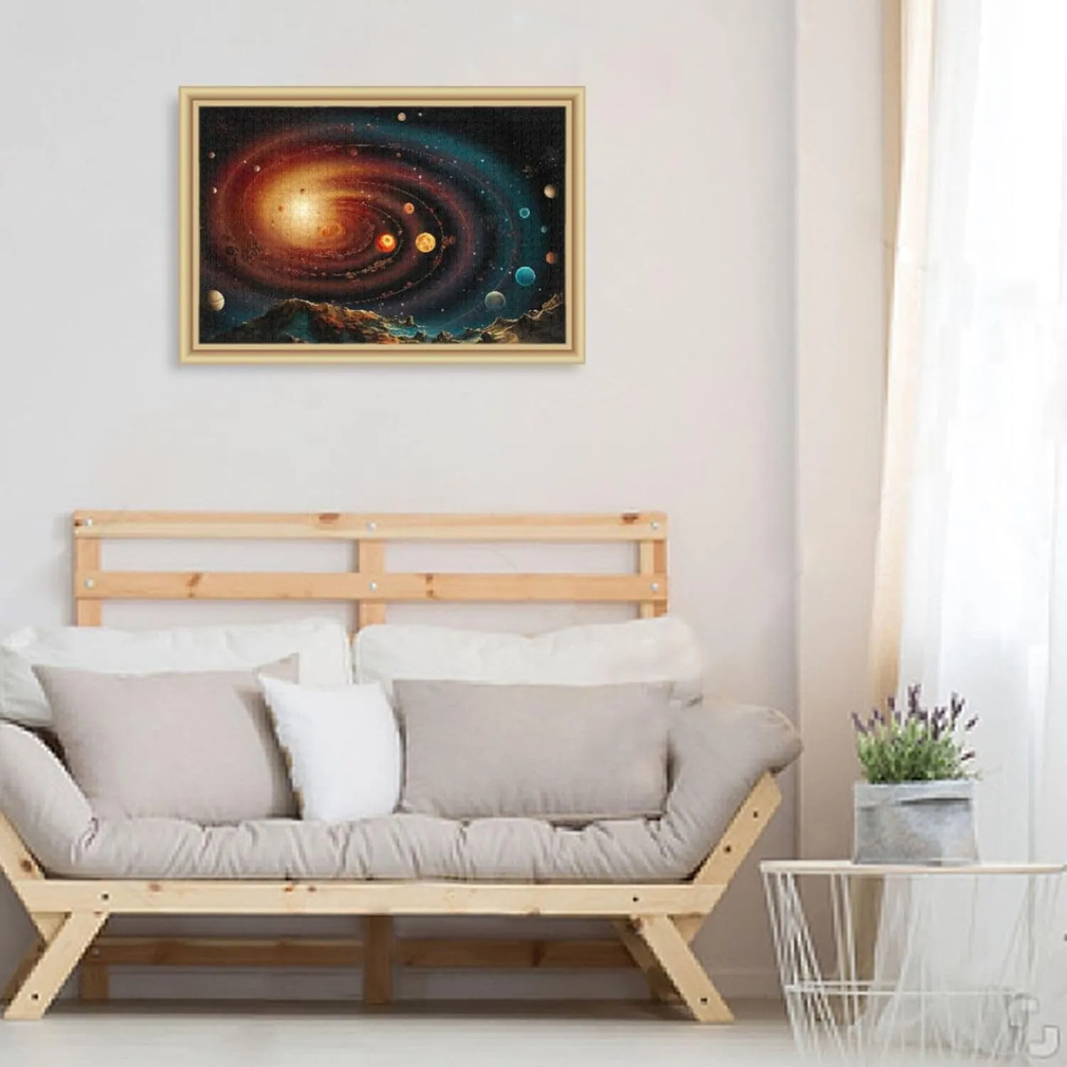 Pieces Toy Games Educational Gift Home Decor for Adults Kids S0400752 Space Galaxy Solar System NASA satiric mar leadership certificate sled acquiesce Jigsaw Puzzles 500 