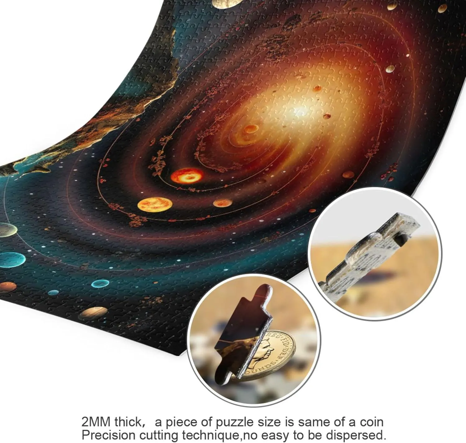 Pieces Toy Games Educational Gift Home Decor for Adults Kids S0400752 Space Galaxy Solar System NASA satiric mar leadership certificate sled acquiesce Jigsaw Puzzles 500 