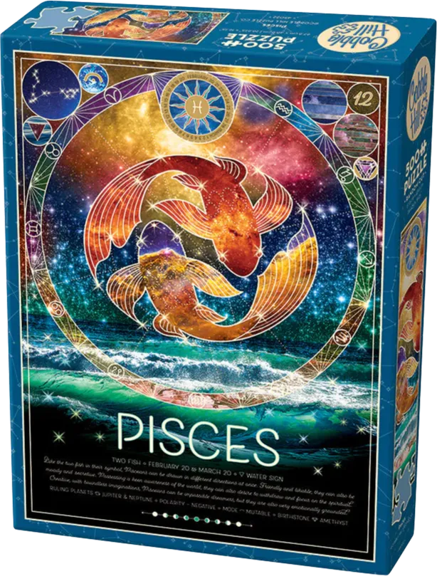 Pisces | Cobble Hill | 500 Pieces | Jigsaw Puzzle