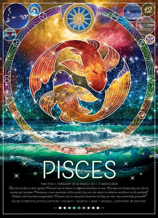 Pisces | Cobble Hill | 500 Pieces | Jigsaw Puzzle