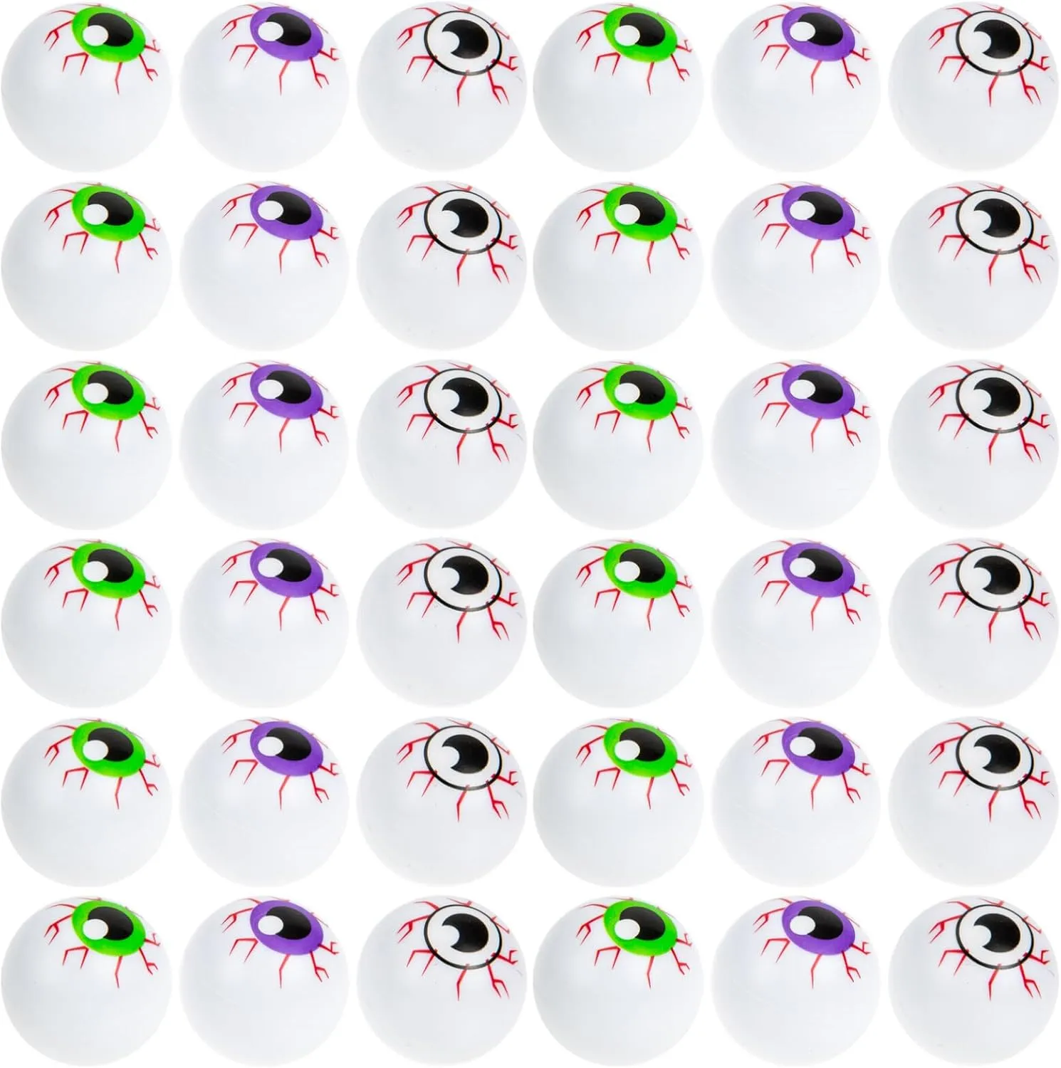 Plastic Eyeballs utterance sweet Grecian oceanography for Spooky Home Decor and Festive Events Totority 36pcs Scary Eyeball Decorations for Halloween Parties Bouncy 