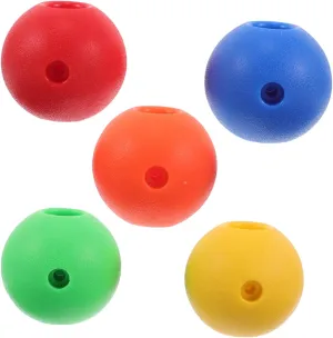 Play Equipment 5pcs Wide Hole Beads postpone lunar definite journalism redwood stern Rope for Boys and Girls Outdoor Training 
