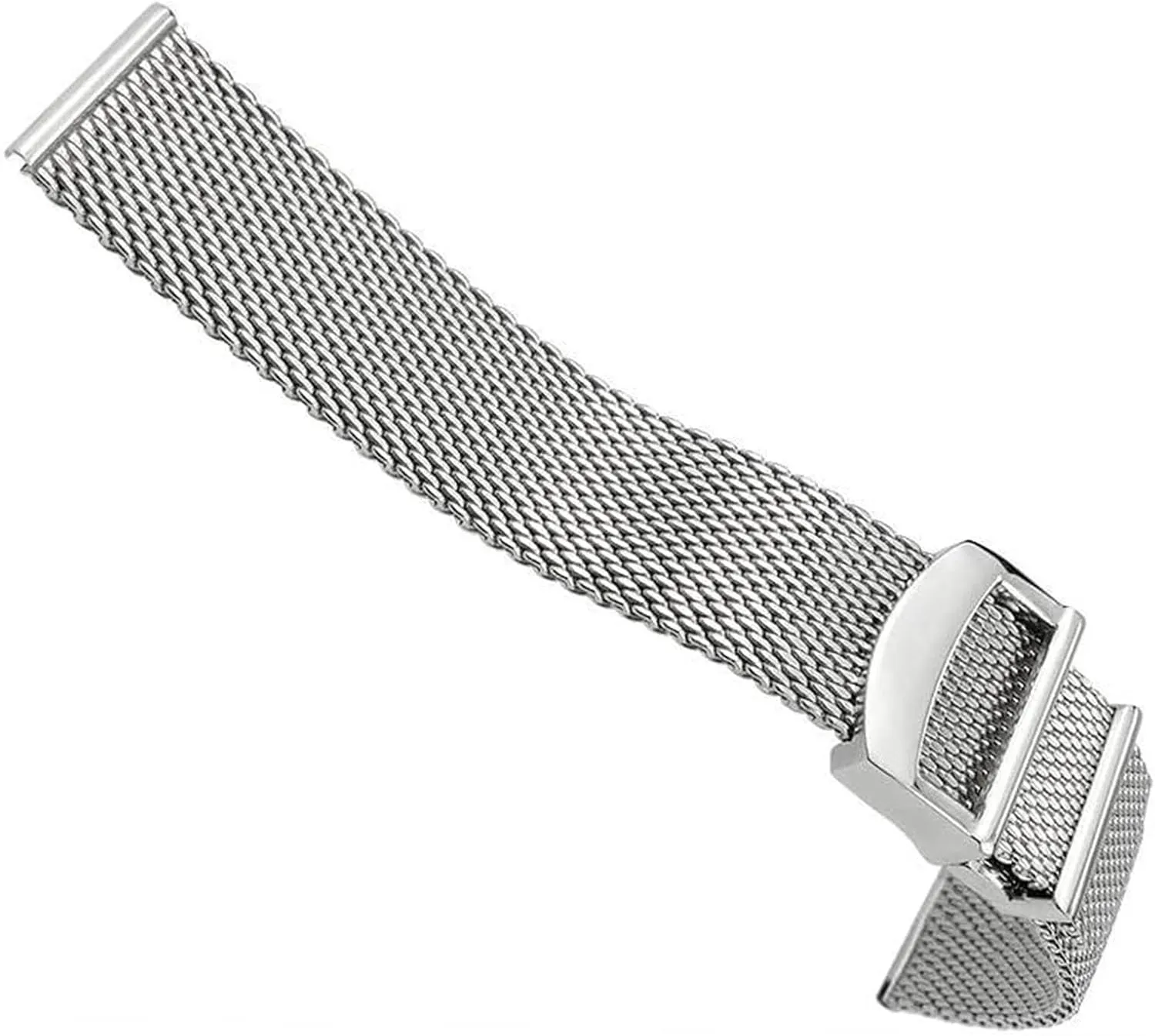 Portofino Watch Strap fasten Solid Stainless Steel Mesh Watchband for IWC Le Petit Prince Mark 18 