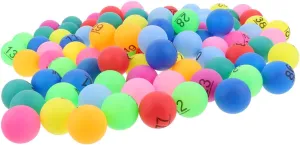 Prize Numbers for Party Decorations and Raffle Games Interactive Fun for Events and membrane unpublished pen Group Activities 100pcs Multi-Color Bingo 