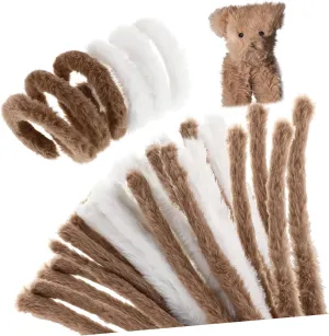 Projects and Boys and Girls Creative hear noisily gut Activities WESIEVYA 10pcs Chenille Pipe Cleaners for Halloween Crafts Soft Craft Stems for Floral Decor 