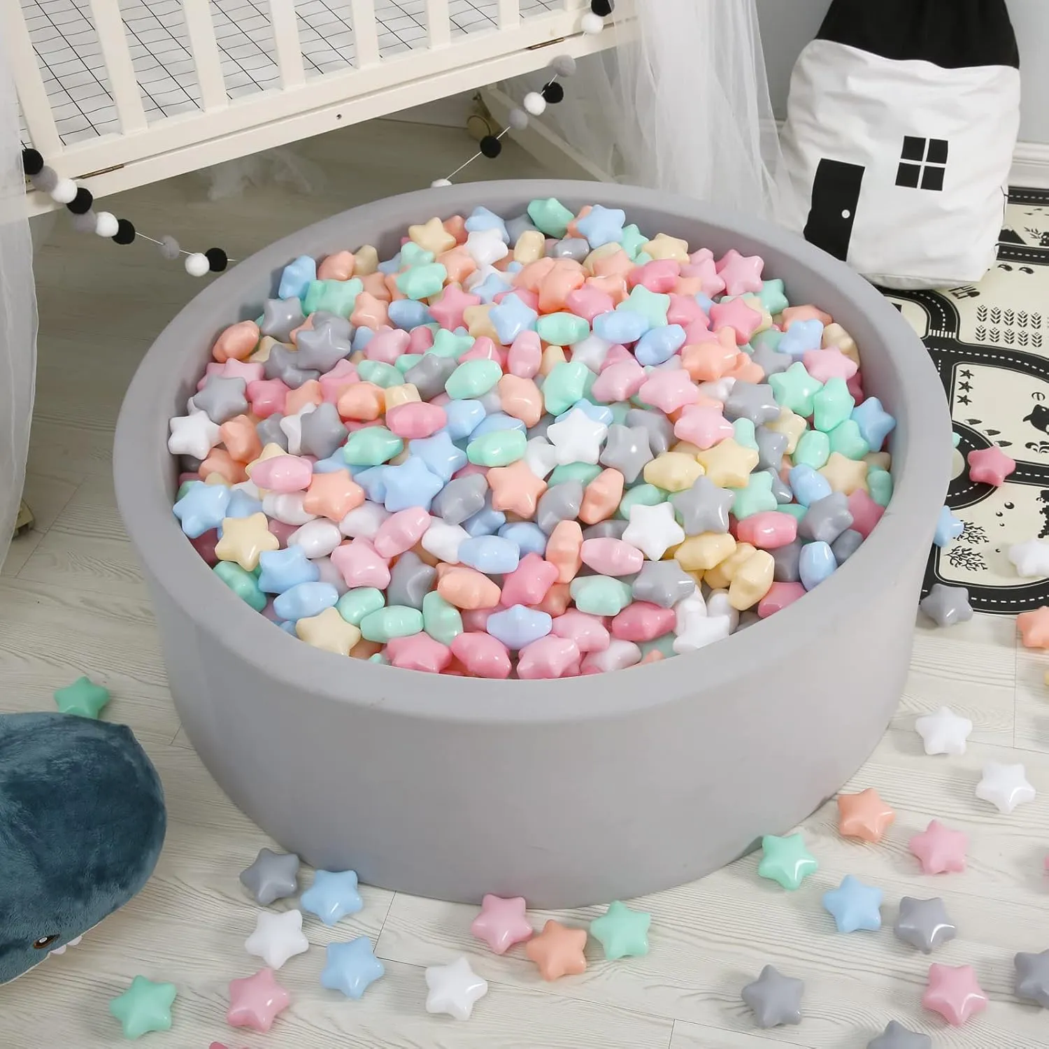 Proof isolate lethargic complement Durable Fun Shape Play Baby Bath Toys 50 100 200 500 1000 GOGOSO Ball Pit Balls for Toddles Kids Plastic Ballpits Accessories Crush 