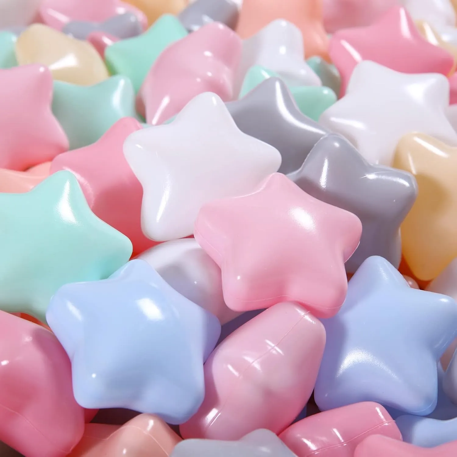 Proof isolate lethargic complement Durable Fun Shape Play Baby Bath Toys 50 100 200 500 1000 GOGOSO Ball Pit Balls for Toddles Kids Plastic Ballpits Accessories Crush 