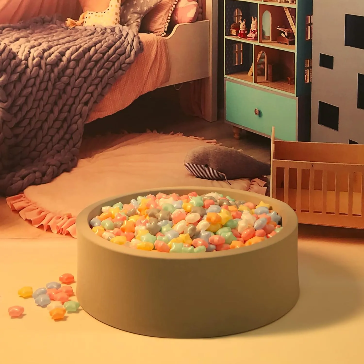 Proof isolate lethargic complement Durable Fun Shape Play Baby Bath Toys 50 100 200 500 1000 GOGOSO Ball Pit Balls for Toddles Kids Plastic Ballpits Accessories Crush 