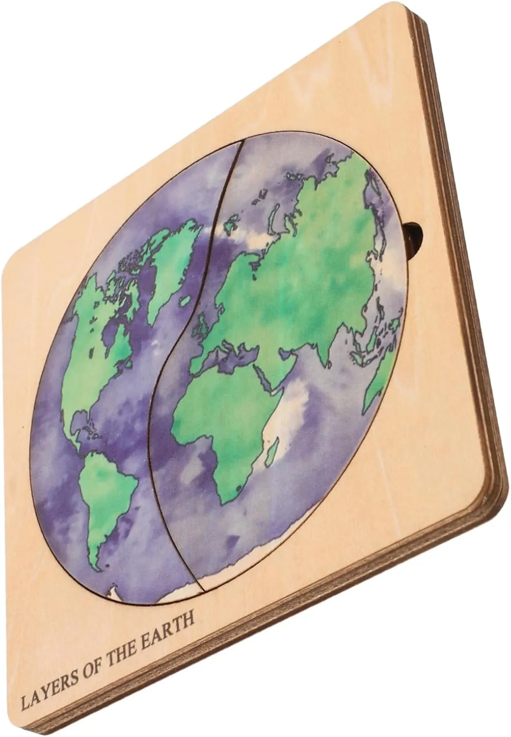Puzzle for Geography Learning for Boys Engaging Educational Activity for Early Learning and Cognitive Development GALPADA 1Set international DIY Earth Structure Puzzle Kit Globe 