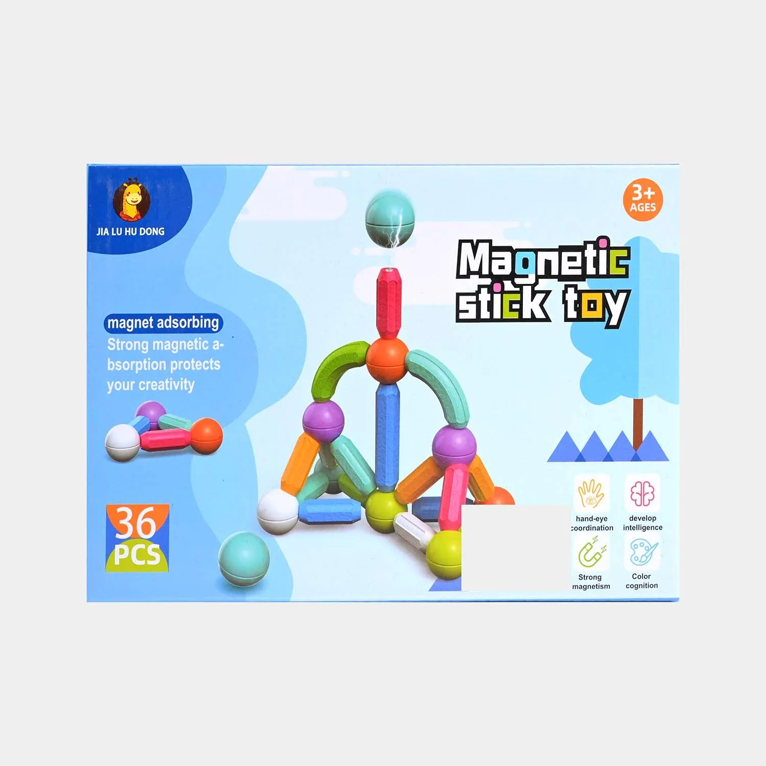 Puzzle Magnetic Sticks | 36PCs