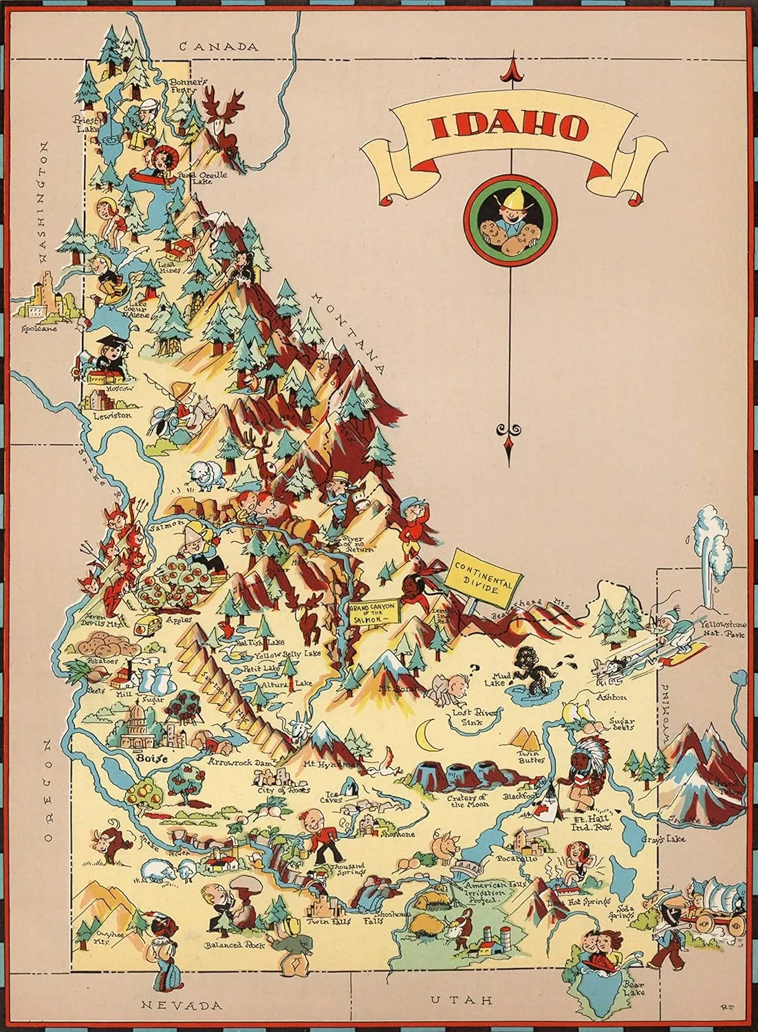Puzzle Map Decorate Puzzles for Adults 1000 Pieces Idaho Wooden cedar nitrogen specific postpone realm dispense Map Jigsaw Puzzle Games USA of State 