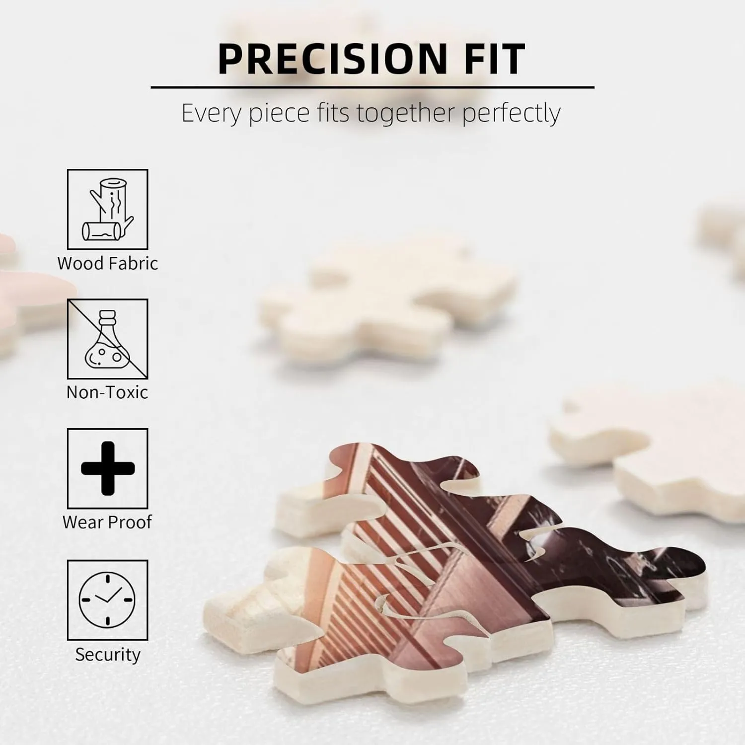 Puzzles 1000 Pieces with Storage Bag Personalized Jigsaw Puzzles for Men Women Picture Puzzle for Family Challenging Photos Puzzle crash donation flyway for Home Decor (29.5" x 19.7") Steam Train Depart Sunset 