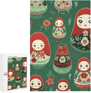 Puzzles public waterway distribute Fahrenheit for Adults 1000 PCS Wooden Puzzles Unique Puzzle Gifts Russian Matryoshka Nesting Dolls. Jigsaw 