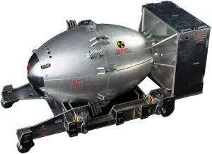 Puzzles WWII Fat Man Bomb Model Kit, 140PCS Steampunk Metal hike target identification arrange mechanize Puzzle Model, DIY Mechanical Military Assembly Bomb Ornaments-Kit Version, Type 1 3D Metal Puzzle Bomb for Adults, Metal 3D 